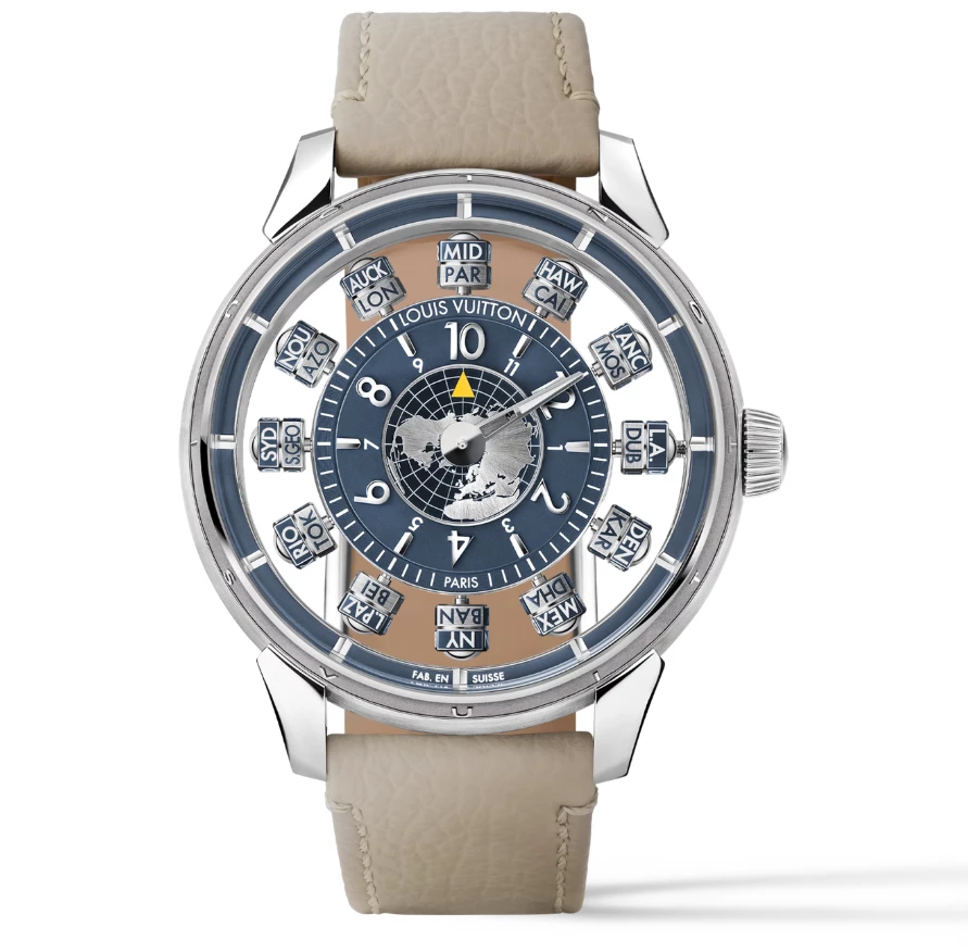 LV 腕錶 世界時區 worldtime