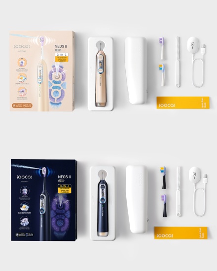 Soocas NEOS II Ultra 全效沖牙音波電動牙刷在台發表！主打刷牙＋沖牙一機完成，售價 4,990 元起
