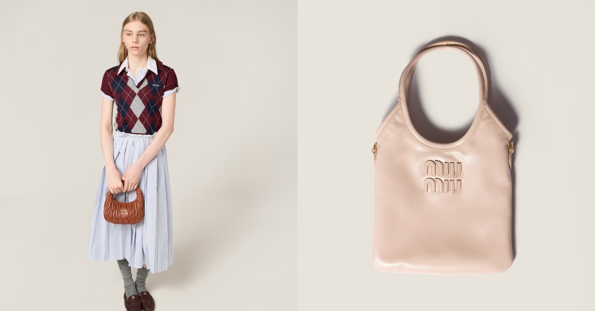 Miu Miu入門包怎麼買？這款「迷你托特包」5萬預算搞定！