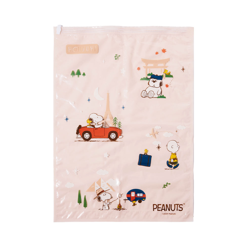 【HOUSUXI】史努比-手捲式真空壓縮袋(2入)＜售價已折＞