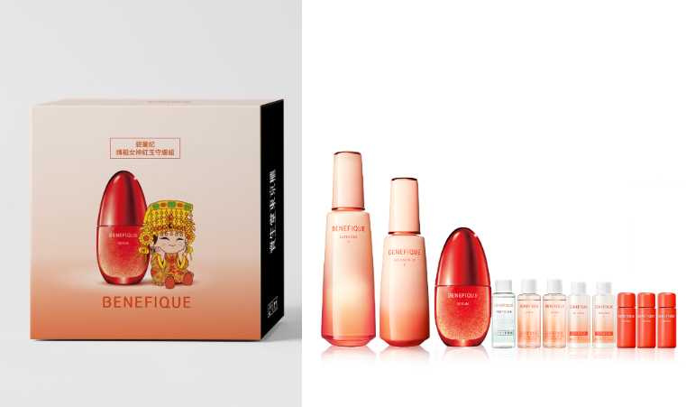 碧麗妃 媽祖女神紅玉守膚組／10,550元。（圖／品牌提供）