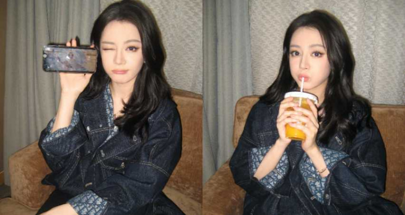 （圖／取自 迪麗熱巴 微博）