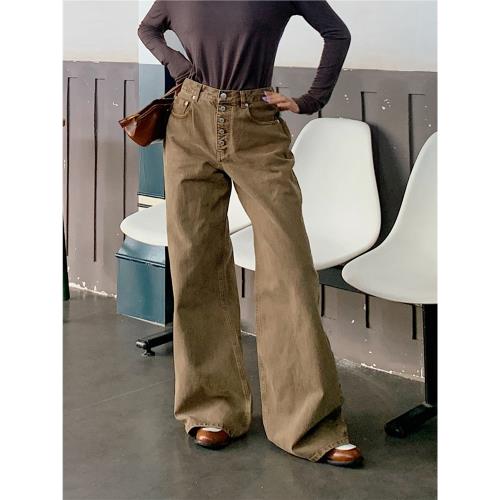 IMMI水洗23秋冬牛仔買手店直筒褲