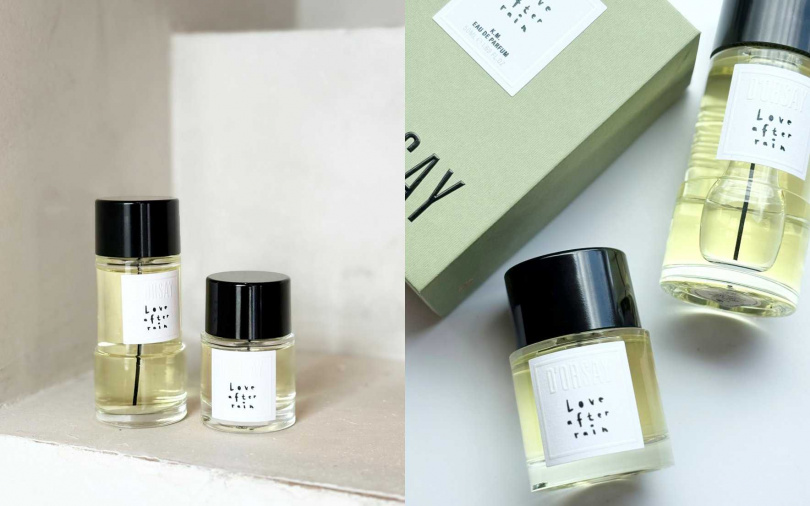 D'ORSAY K.M.雨後依然淡香精10ml／1,750元、50ml／5,000元（圖／吳雅鈴攝）