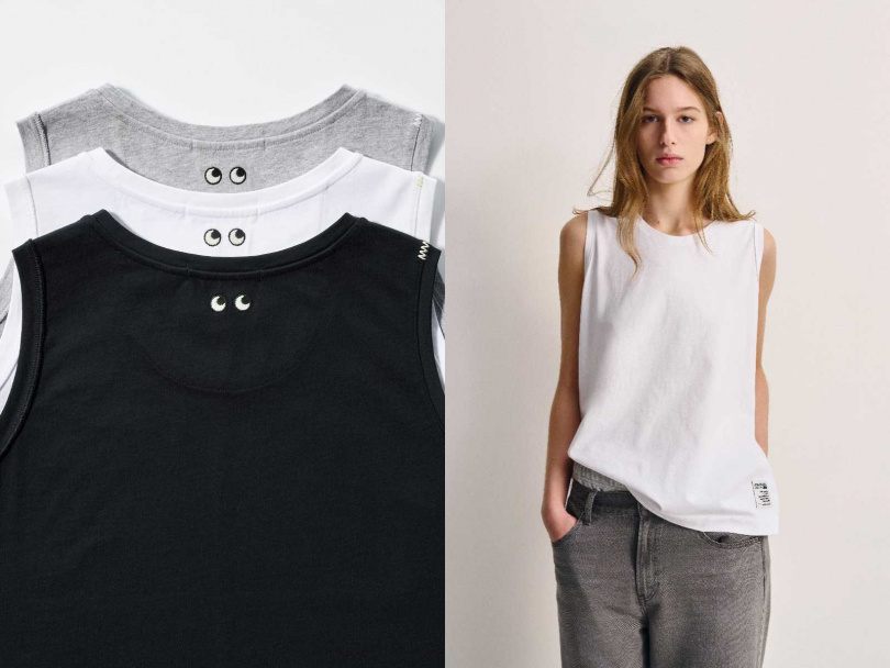 T3SLEEVELESS 無袖T恤／390元（圖／品牌提供）