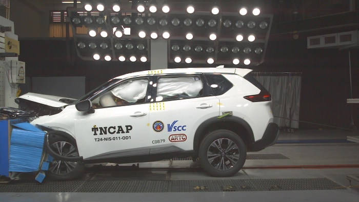 TNCAP 公布國產 NISSAN X-TRAIL 評等結果：首台自費送測，獲「四顆星」評等