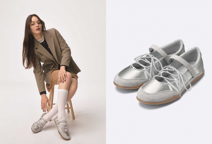 繫帶芭蕾運動鞋／10/10-10/16 期間限定 890元（圖／品牌提供）