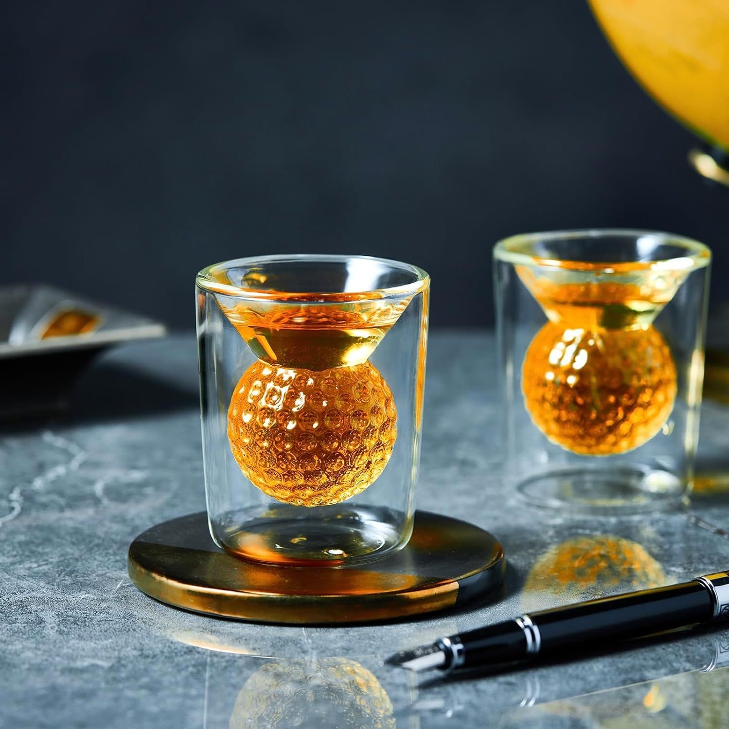 高爾夫造型威士忌波本杯玻璃杯｜150ml ｜Golf Whiskey Glass