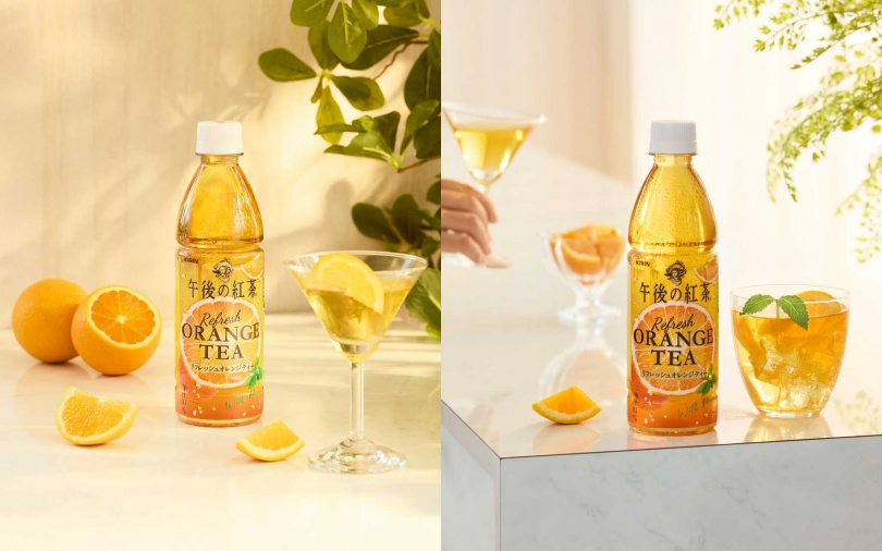 「柳橙紅茶」自7月9日起於全台7-ELEVEN搶先上市。（圖／品牌提供）