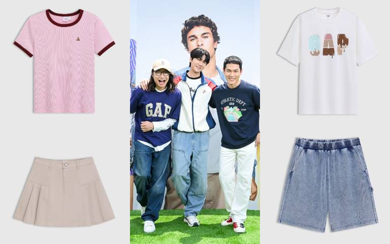 Gap夏日必備單品TOP12搶先看！時髦音樂人宇宙人、陳泳希曬出自在穿搭，美式休閒風get