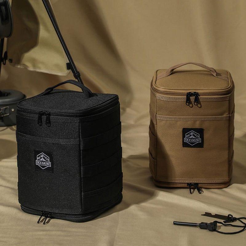 戶外露營便攜收納包(直立款) 黑色