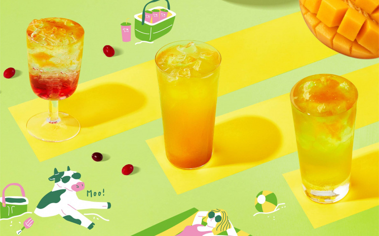 每年夏天必喝！迷客夏海島芒果飲、大苑子愛文冰沙，一口喝下超過癮！