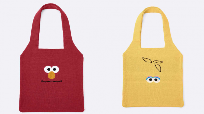 女裝針織包Sesame Street／690元（圖／品牌提供）