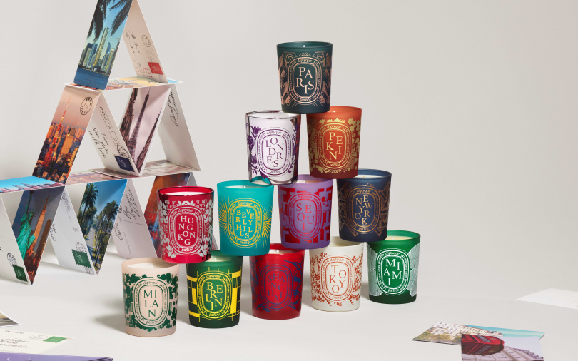 城市香氛蠟燭系列將於3/19至3/29在全球各Diptyque精品店及diptyqueparis.com官方網站限時販售。（圖／品牌提供）