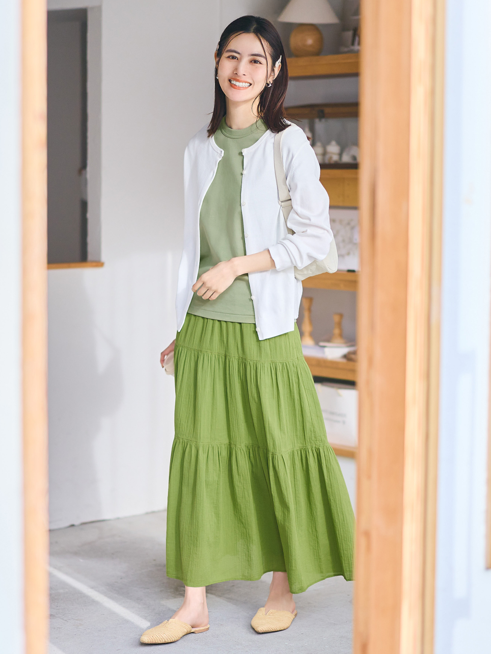 uniqlo 女裝 棉質蛋糕裙(附內襯)