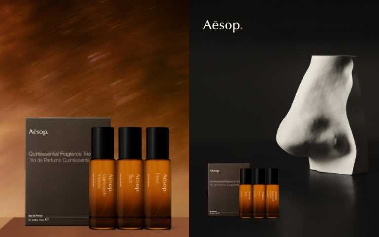  Aesop 香氛粹選 10mLx3瓶 3,400元（圖／品牌提供）