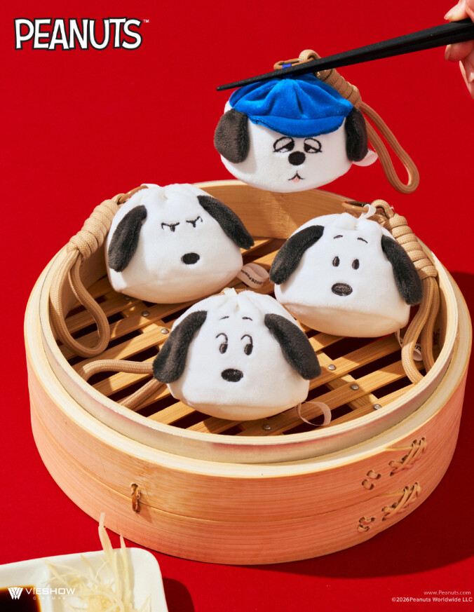 史努比小籠包造型吊飾居然還有「內餡」！