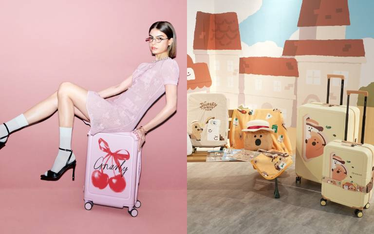 可愛警報響！超人氣袋鼠QUOKKA旅行箱＋小物、治癒力滿點…太妍、Karina愛用粉色行李箱，少女心爆棚