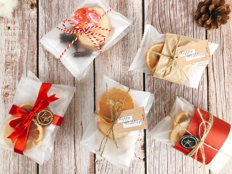 午後小食光│婚禮小物 手捆款果乾水-可客製