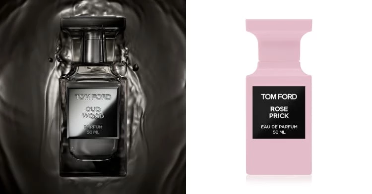 Tom Ford 神秘東方，10ml，NTD3,250 / 30ml，NTD6,450/ 50ml，NTD9,900  Tom Ford 禁忌玫瑰，10ml，NTD4,350 / 30ml，NTD9,000/ 50ml，NTD13,300