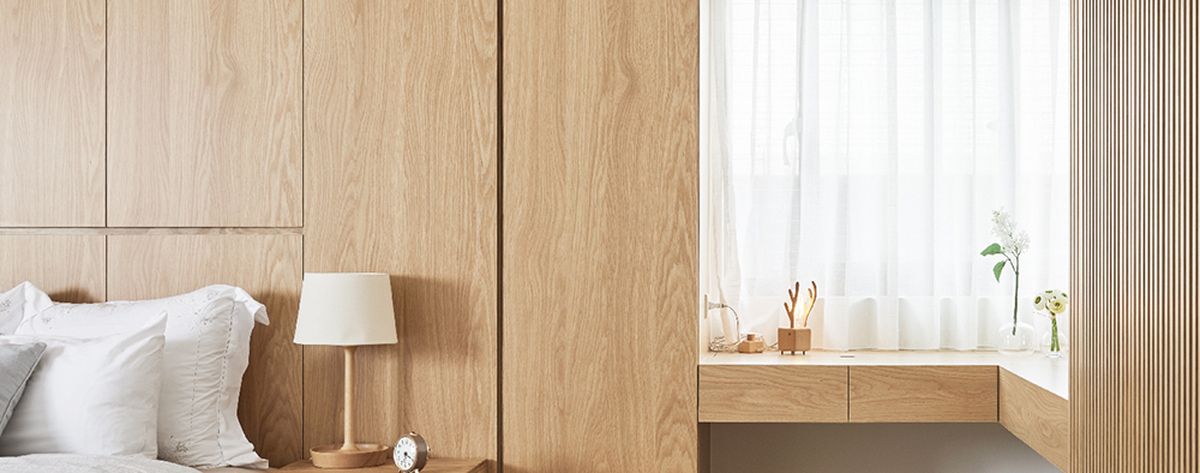 板材；美耐板；批批板；塗裝木皮板；住宅；室內設計