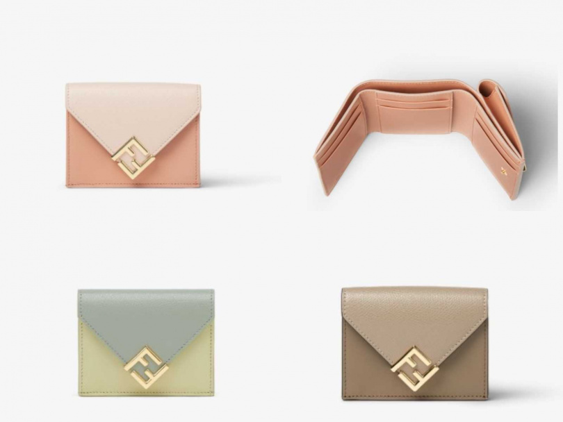 FENDI FF Diamonds皮夾／19,400元（圖／品牌提供）