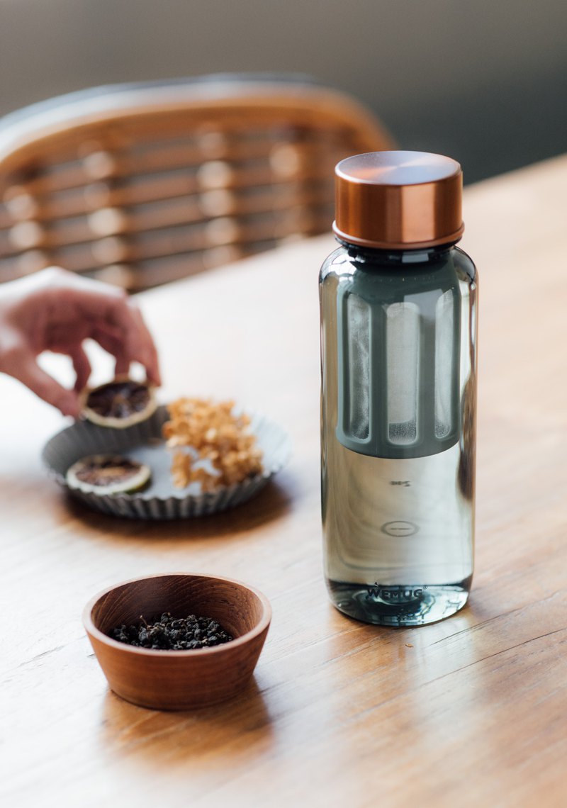 男生禮物 3色 防漏設計手沖咖啡杯 含濾網 冷泡茶壺 耐熱隨身瓶