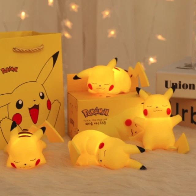 預購【遊戲家】Pokémon 寶可夢皮卡丘小夜燈 皮卡丘夜燈 小夜燈套組