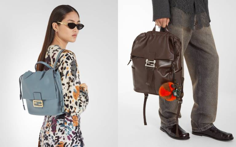 秋冬精品包清單＋1！FENDI全新後背包Flux、Backpack 系列太燒，通勤約會也時髦到不行