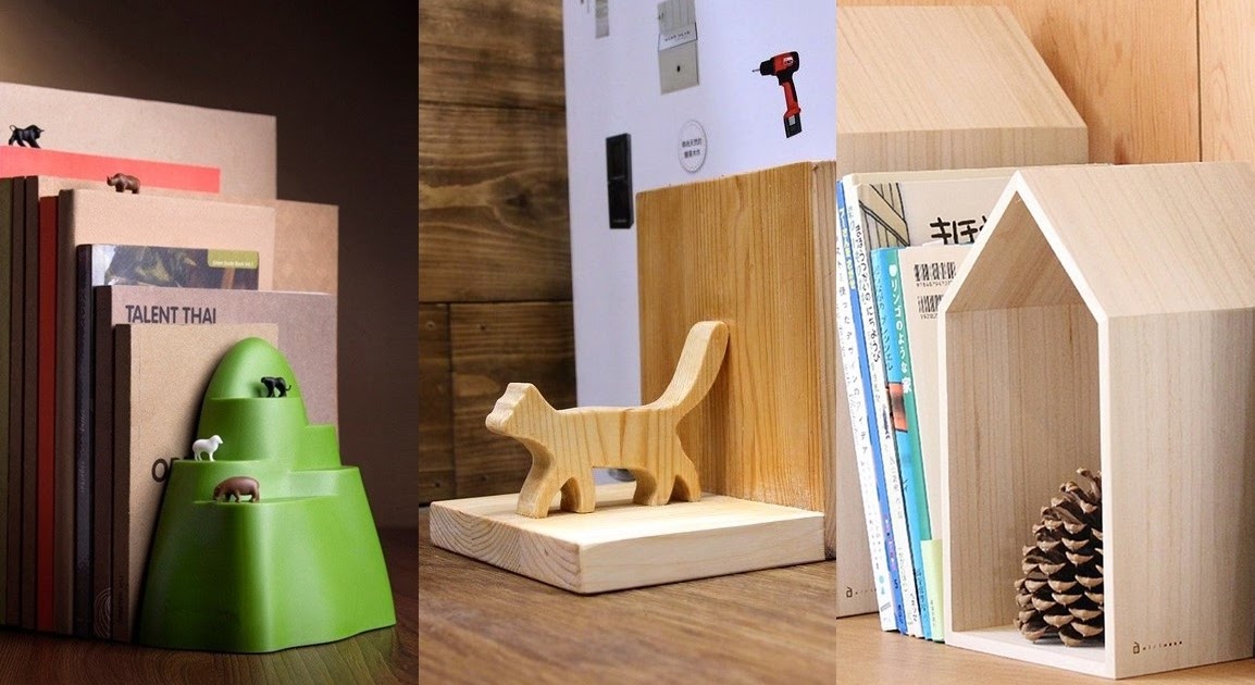 愛書人必入手！書籍收納好物6款推薦，木製書屋、動物書檔好療癒