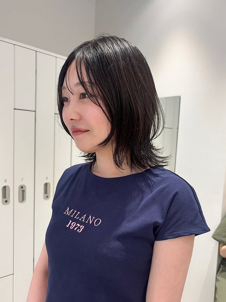 層次剪髮型推薦13：輕盈魚尾剪