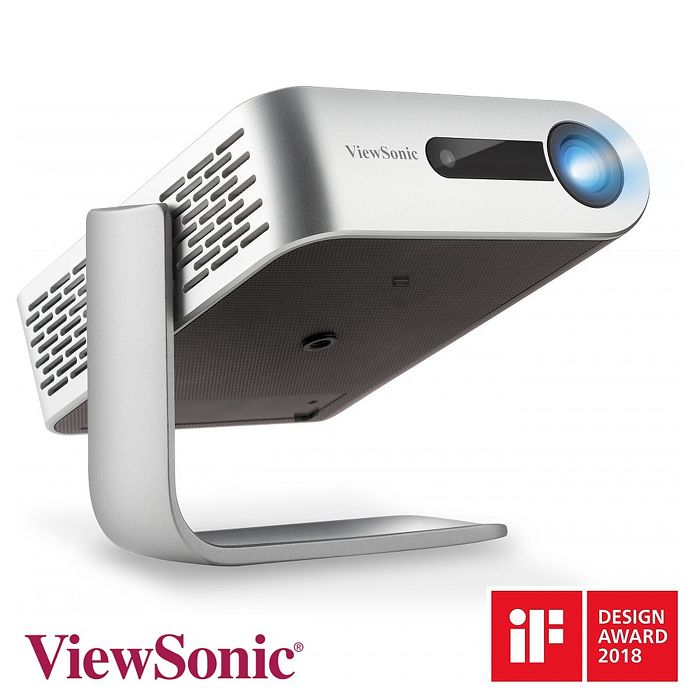 ViewSonic M1+_G2 WVGA LED 360度無線巧攜投影機 (300流明)