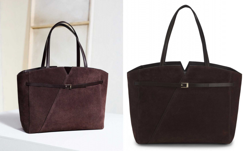 BOSS Revers麂皮大型托特包／17400元（圖／品牌提供）