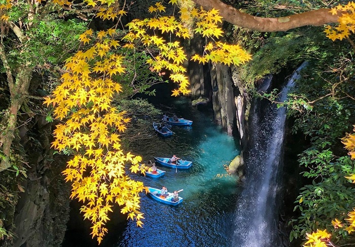 九州紅葉推薦景點－宮崎 高千穗峽