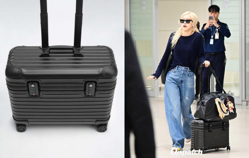 RIMOWA Original Pilot Black 黑色機長箱／51,700元（圖／koreadispatch，品牌提供）