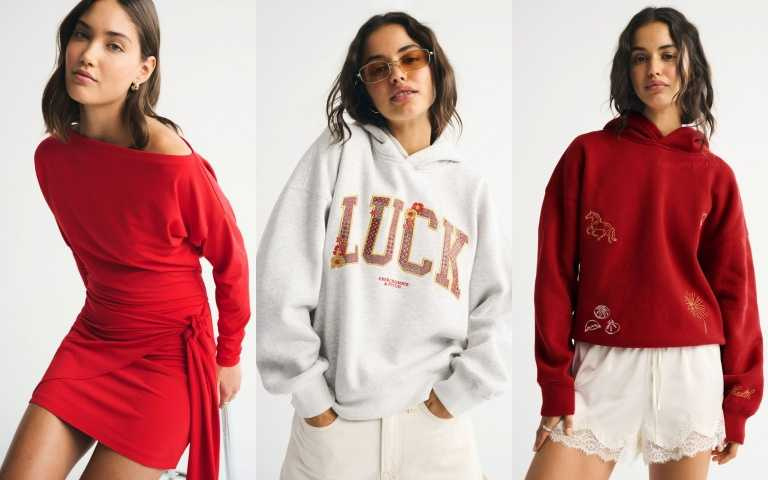 女裝節慶紅與趣味圖案交織，甜酷又討喜的新年衣櫥（圖／品牌提供）