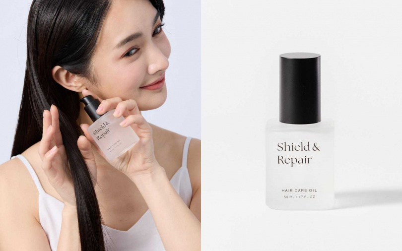 VCool雪松醇修護芯⽣抗熱護髮油50ml／880元  質地輕盈細緻、吸收快速，讓髮絲呈現柔順光澤的同時，依然維持清爽蓬鬆感。（圖／品牌提供）