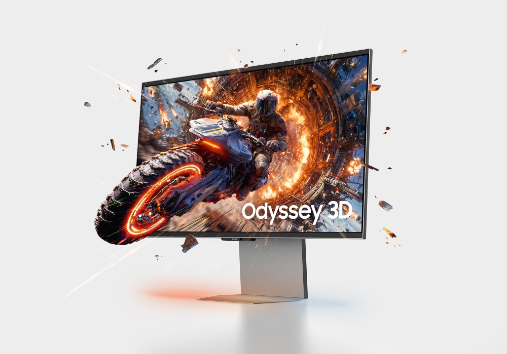 三星發表 2026 Odyssey 電競顯示器：全球首款 6K 裸視 3D、1040Hz 超高刷新率機種亮相