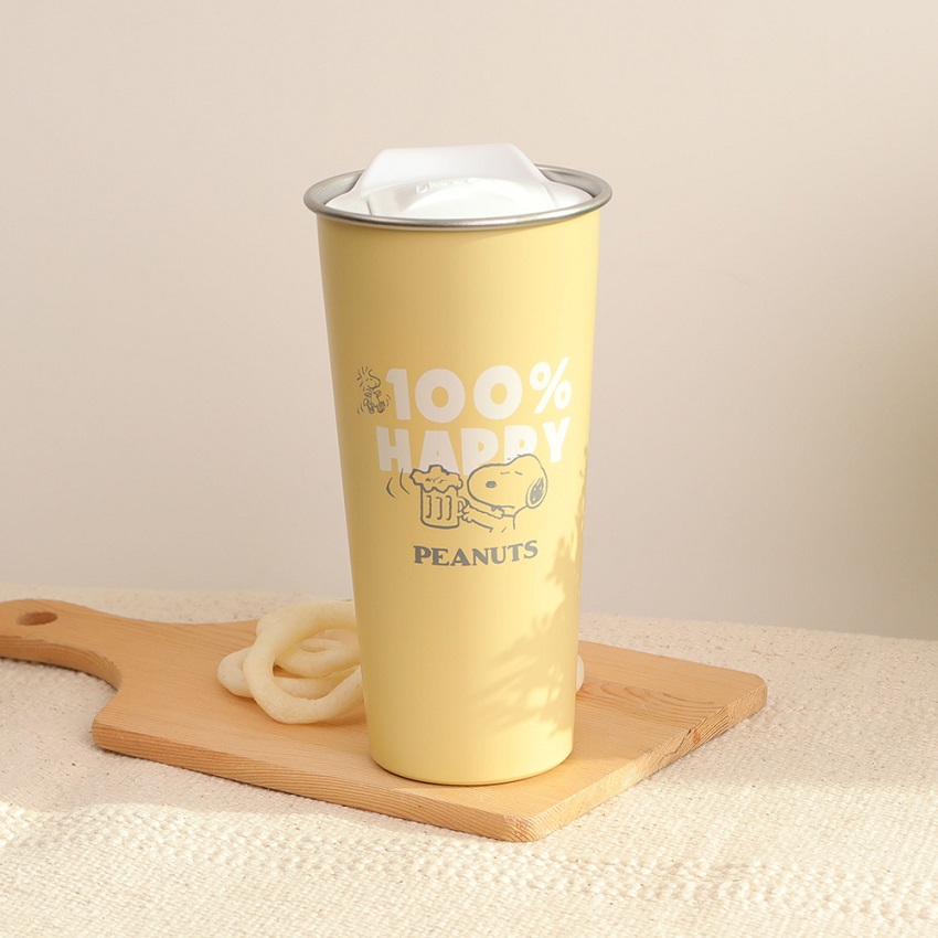 【Norns】Peanuts史努比不鏽鋼保溫隨行杯