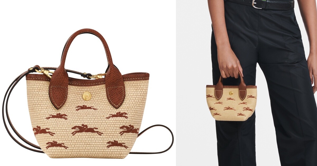 14.Longchamp LE PANIER PLIAGE 手提包 XS，NT$9,000