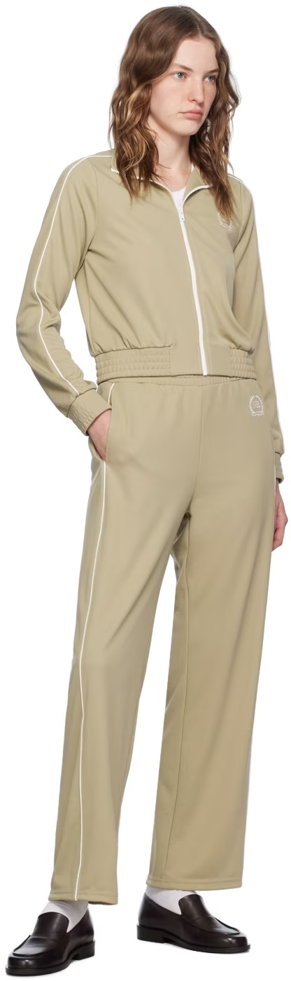 Sporty & Rich Golf logo-embroidered track pants