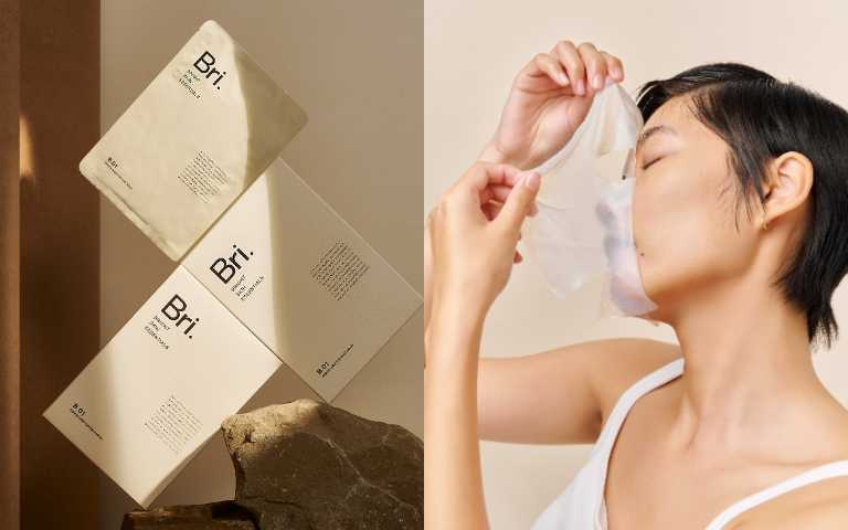 Bri. Skin B.01 修護保濕生物纖維面膜(三入) ／2,000元（圖／品牌提供）