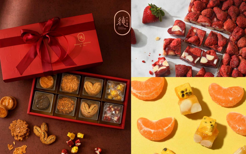 「春節禮盒・獨寵 純。好友」原價 $1780，春節限定「純。好友價」$1424。（圖／純點心提供）