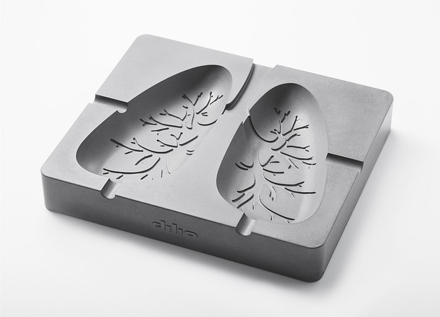 黑色幽默禮物【一樓設計】肺話菸灰缸