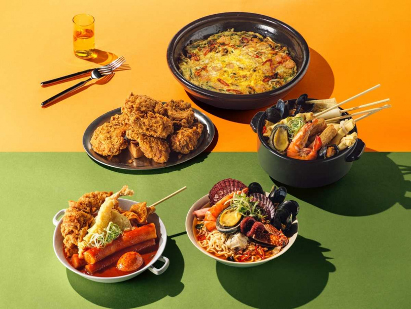 招牌餐廳「Hi-Fi 韓國料理」供應韓國最熱門的大眾美食。（圖／品牌提供）