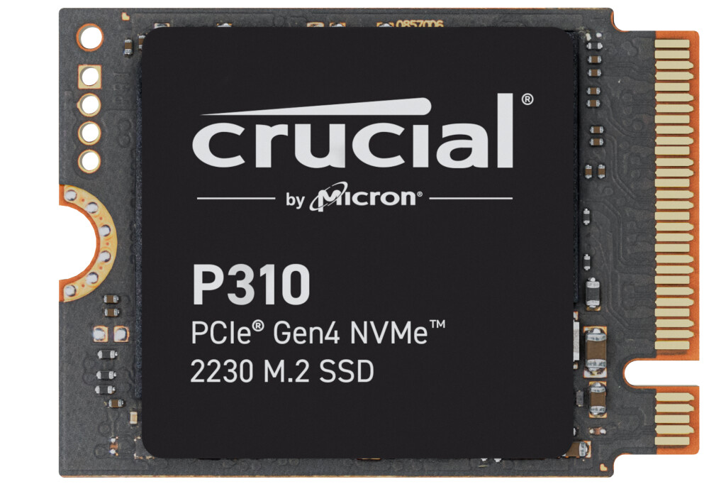 美光推出 Crucial P310：業界最快的 2230 Gen4 消費級 SSD，專為掌機、超薄筆記電腦設計