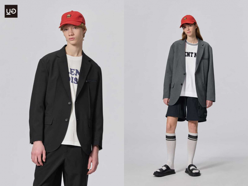 Oversized西裝外套 男女適穿／1,990元。（圖／品牌提供）