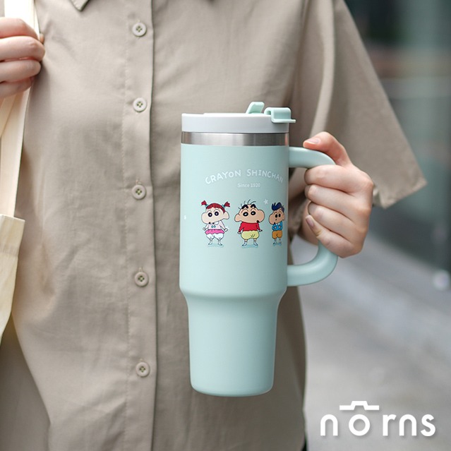 [愛你加杯]【Norns】蠟筆小新雙飲手把保溫杯-Norns Original Design 保冰 保溫 環保飲料杯 冰壩杯