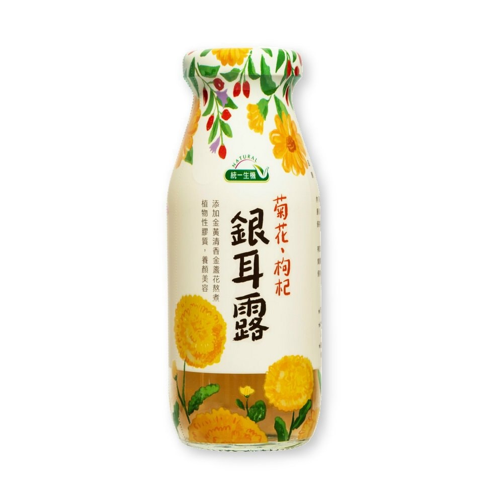 【統一生機】菊花枸杞銀耳露x1箱(200mlx12瓶/箱)