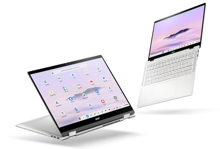 Acer Chromebook Plus Spin 514 首搭聯發科 Kompanio Ultra 910 處理器，同步新款 Chromebox 登場